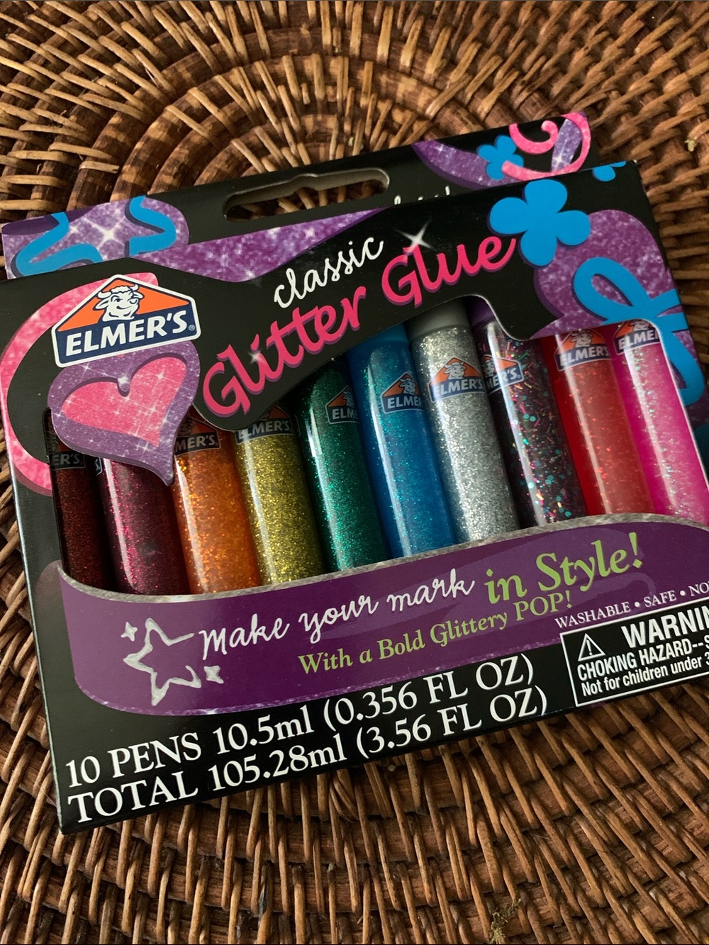 Classic Glitter Glue Pens - Assorted Colors